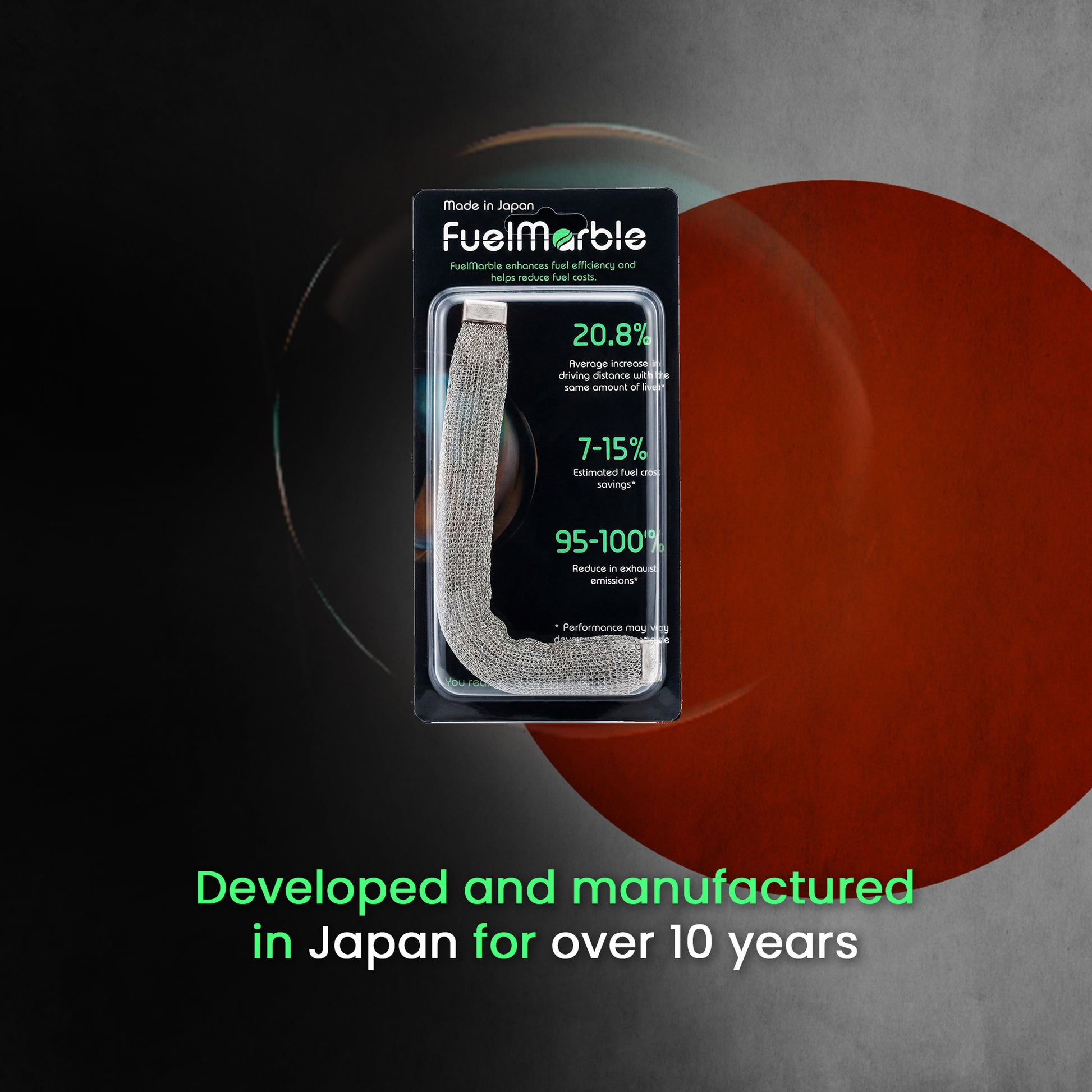 FuelMarble L Size | developed and manufactured in Japan for over 10 years   