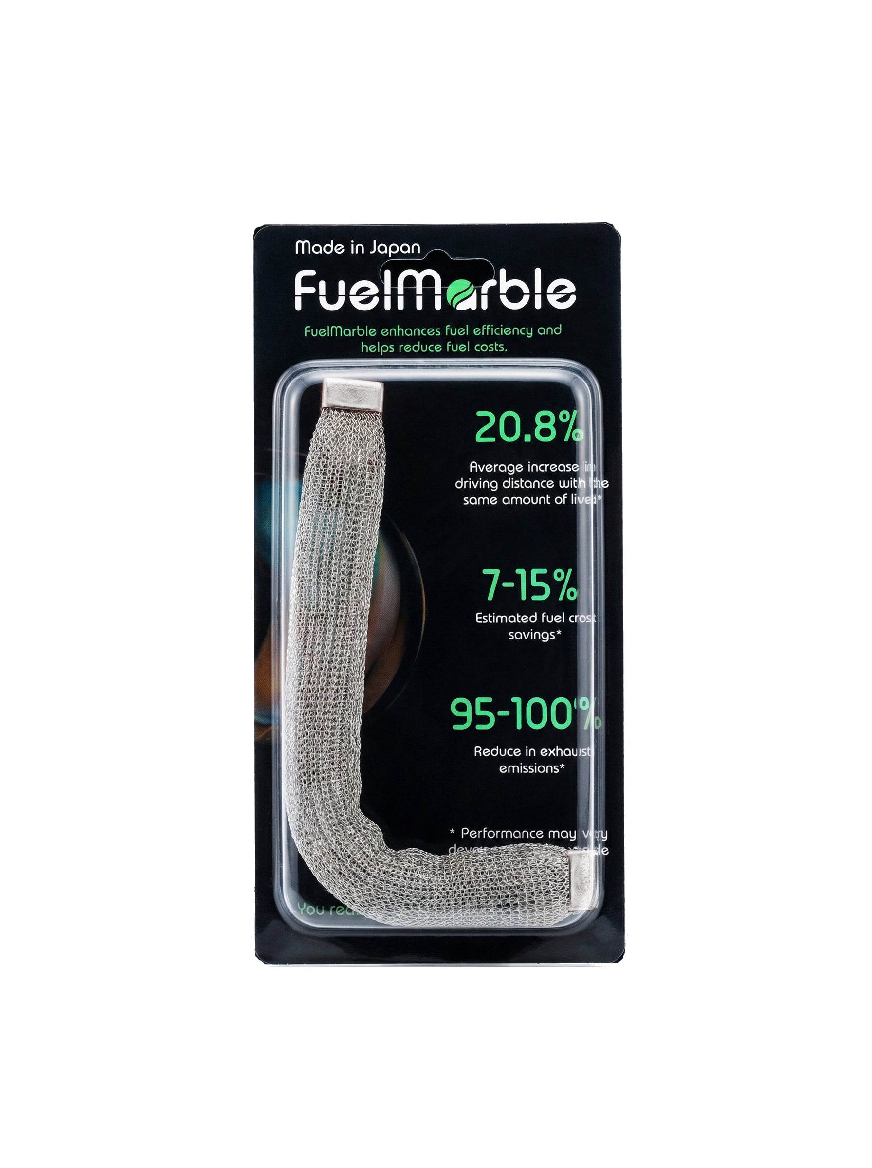 Fuel Saver | Improve Fuel Economy | Diesel & Petrol Additives Alternative | Reduce Emissions | FuelMarble L Size